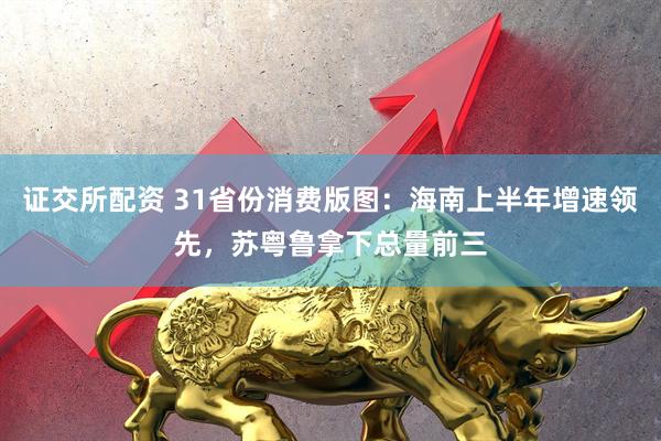 证交所配资 31省份消费版图：海南上半年增速领先，苏粤鲁拿下总量前三